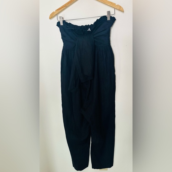 Apiece Apart Linen Strapless Jumpsuit Size 4 - Picture 3 of 8